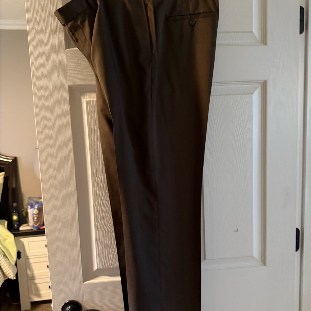 Men’s Classic Savane Brown Dress Pants